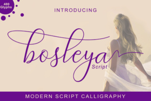 Bosleya: A Beautiful Handwritten Script for Creative Expression