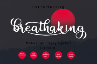 Breathaking Script: A Modern Calligraphy Style for Creative Expression