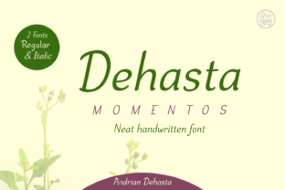 Dehasta Momentos: A Handwritten Font for Real-World Design