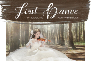 First Dance: A Romantic Font for Creative Projects