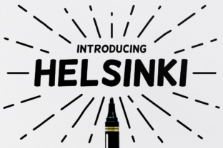 Helsinki: A Bold and Beautiful Font for Modern Design
