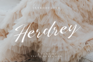 Herdrey: A Modern Calligraphy Script for Elegant Design