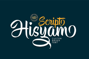 Hisyam: A Bold and Versatile Brushpen Calligraphy Font for Modern Design