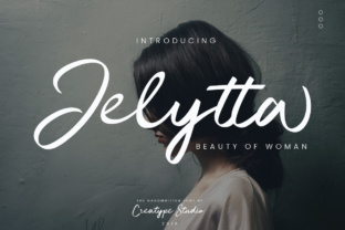 Jelytta: The Beauty of Woman in Typography