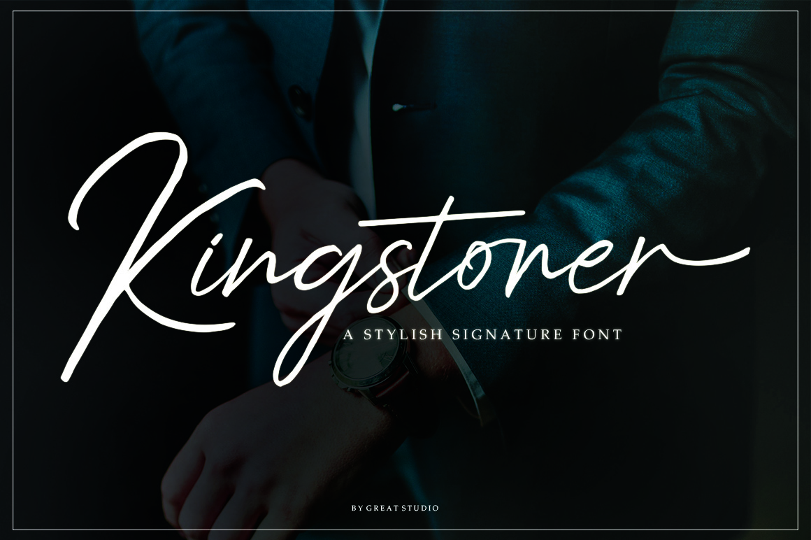 Kingstoner: A Signature Font for Strategic Design and Professional Expression
