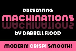 Machinations: A Modern Font for Dynamic Design