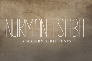 Nukman Tsabit: A Modern Font for Versatile Design