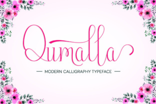 Qumalla: A Beautiful Font for Elegant and Feminine Design