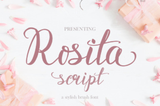 Rosita Script: A Modern Brush Font for Creative Expression