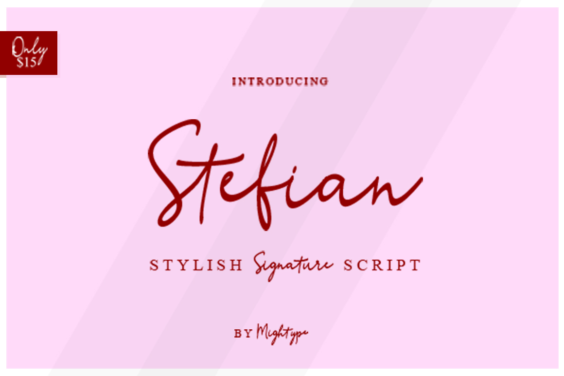 Stefian Script: Elegant Typography for Creative Projects