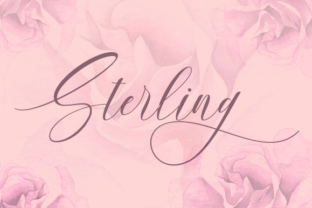 Sterling: A Script Font That Elevates Every Design