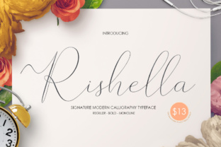 The Elegance of Rishella: A Signature Font for Modern Design