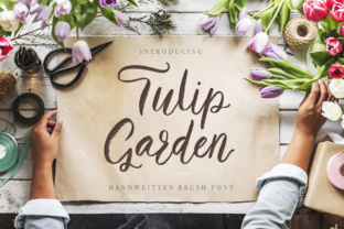 Tulip Garden Script: A Handwritten Touch for Modern Design