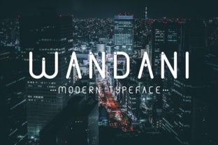 Wandani: The Enigma of a Decorative Yet Minimalist Font